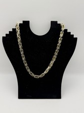 Chaîne Royale En Acier Inoxydable Byzantine En Maille