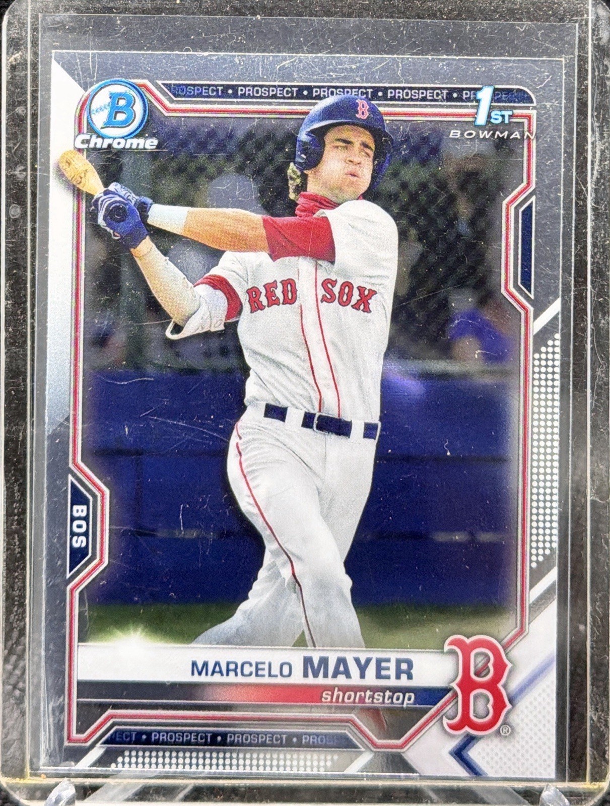 Bowman 2021 Draft Chrome Marcelo Mayer #BDC-174 Rookie Boston Red Sox RC
