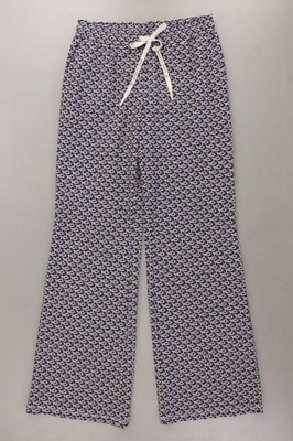 Jane Lushka Stoffhose Hose für Damen Gr. 36, S geometrisches Muster neuwertig