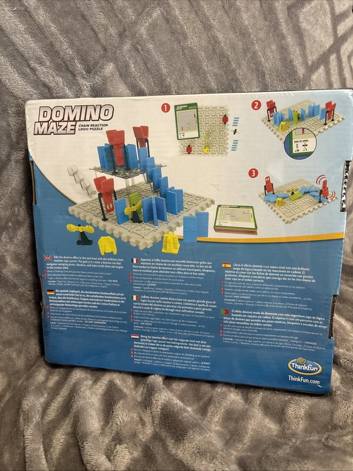 ThinkFun Domino Maze STEM Toy and Logic Game  Age 8 and Up ... - Image 2 of 4