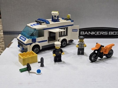 LEGO 7286 CITY Police Prisoner Transport 95% Complete Set, 2 Minifigures