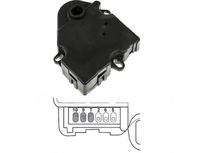 GPD HVAC Recirculation Door Actuator fits GMC K1500 1995-1997 54CHTS