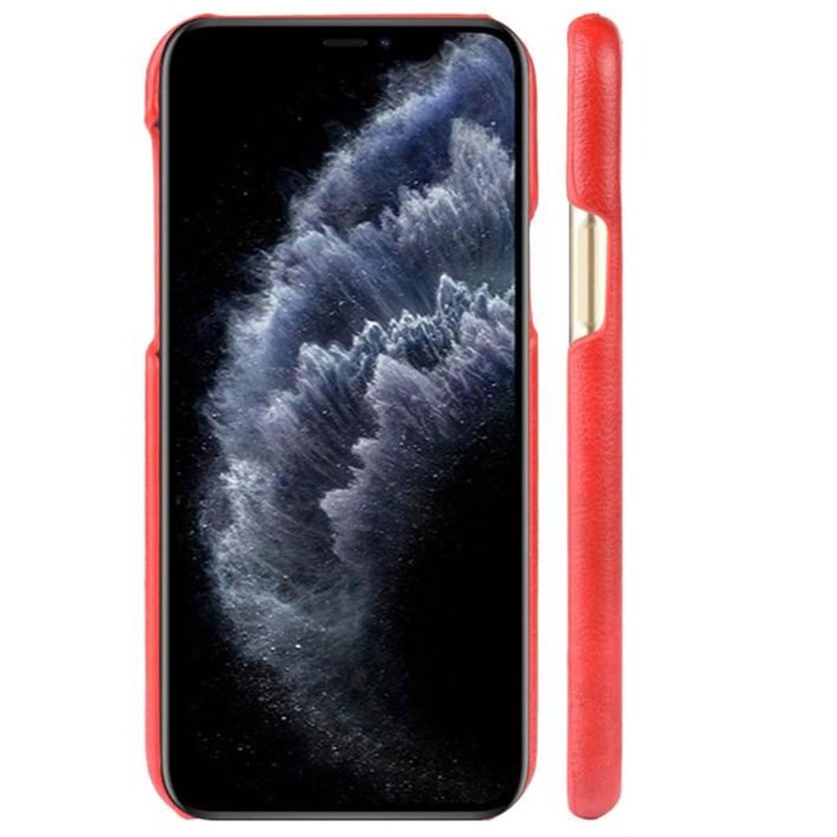Coque iPhone 11 Pro rouge Crong Essential étui protection mince