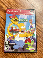 The Simpsons Hit & Run (Greatest Hits)  Play Station 2 - COMPLETE W/MANUAL
