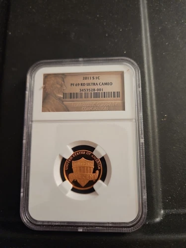 2011 S NGC PF 69 RD UCAM Lincoln Shield 1c Cent US Mint Coin 2011-S PF-69 RD