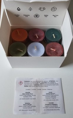 Partylite Mini Scents Duftteelichter 18x verschiedene Düfte P84172