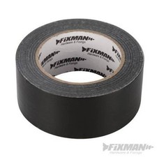 Fixman Heavy Duty Duct Tape Gaffa Gaffer 50mm x 50m Black Workshop Garage 188845 0.14 per metre