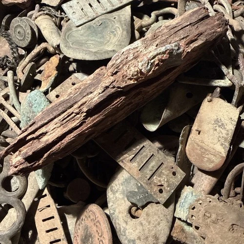 Dug Civil War 💥 🇺🇸 💣  Bullet In Wood Large One