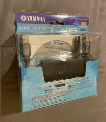 Yamaha UX16 USB-MIDI Interface - NEW