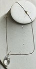vintage faceted cut crystal dangle necklace — photo 4