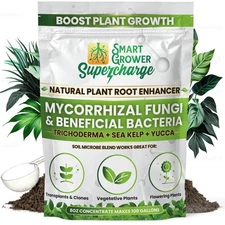 Mycorrhizal Fungi with Beneficial Bacteria, Trichoderma, Sea Kelp, Molasses, ...