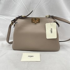 Fendi Womens Peekaboo Soft Small Crossbody Sh...