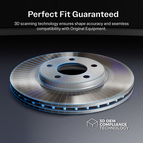 Rear Coated Brake Rotors Semi-Metallic Pad Kit For 2009-2013 Suzuki Grand Vitara - Picture 13 of 15