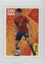 2022 Panini/Carrefour Los Idolos de La Roja + Cracks Mundiales Pedri #31 15qk