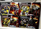 G.I. Joe Transformers Complete Set Of 4 Vehicles With 3.75" Figures - NIB