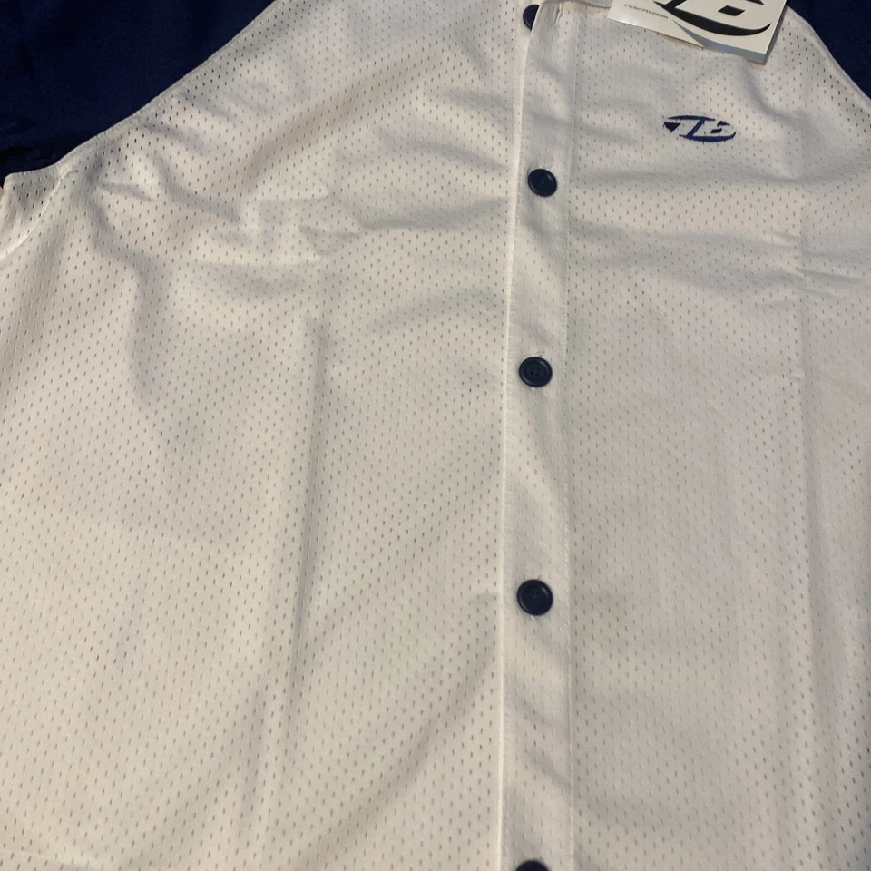 Camiseta deportiva de ciclismo Ride7B retro con botones blanca azul nueva para hombre grande Grateful Dead Foto 2 de 4