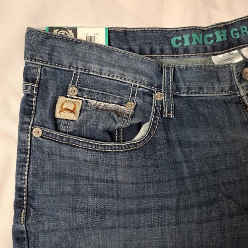 Cinch Grant Jeans W36in L36in Brand New S2 - Picture 8 of 14