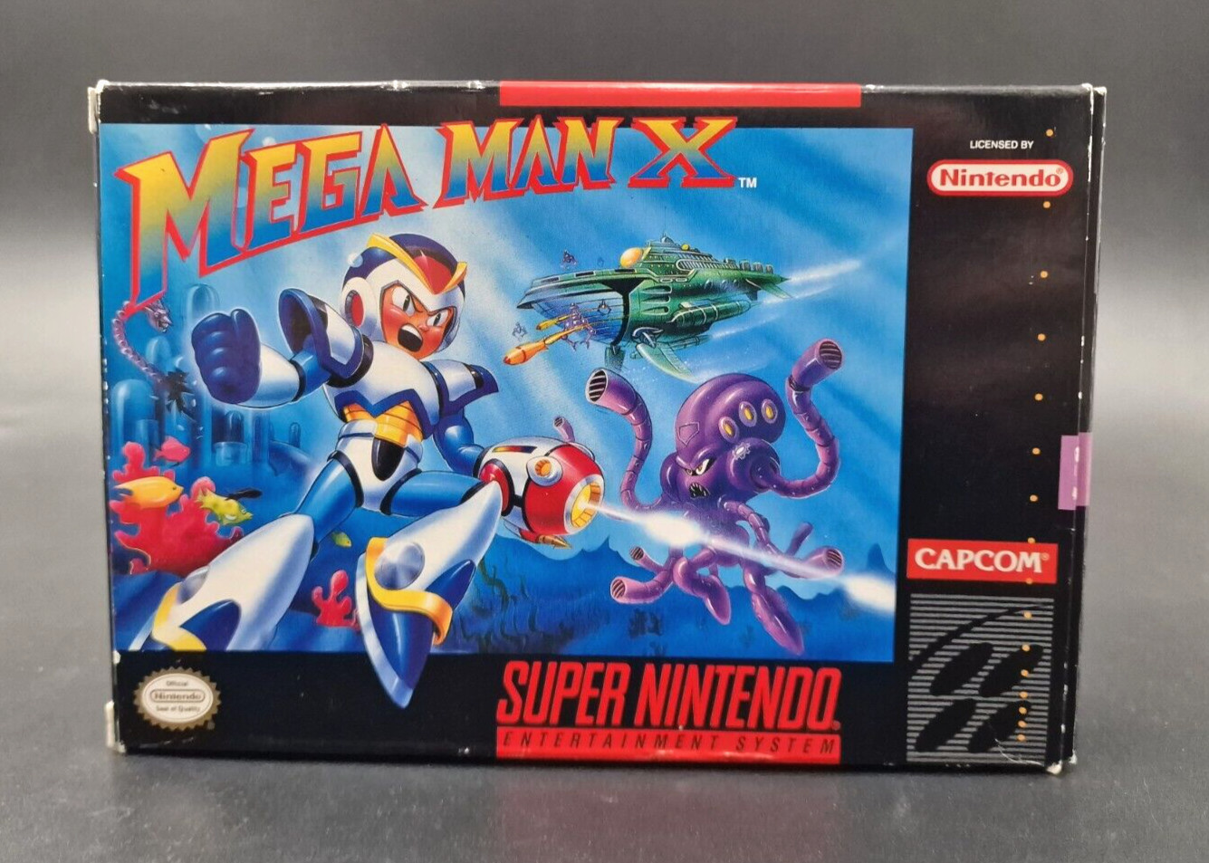 Mega Man X Megaman - Nintendo Super SNES - Complet - NTSC-U/C US USA