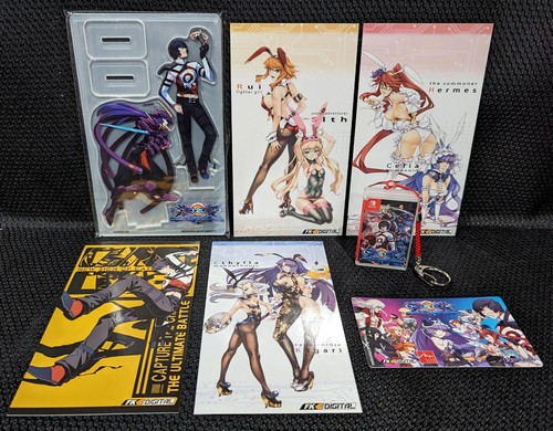 Chaos Code New Sign of Catastrophe Promo Lot of 7 Items - Game Case Keychain - 第 1/13 張圖片