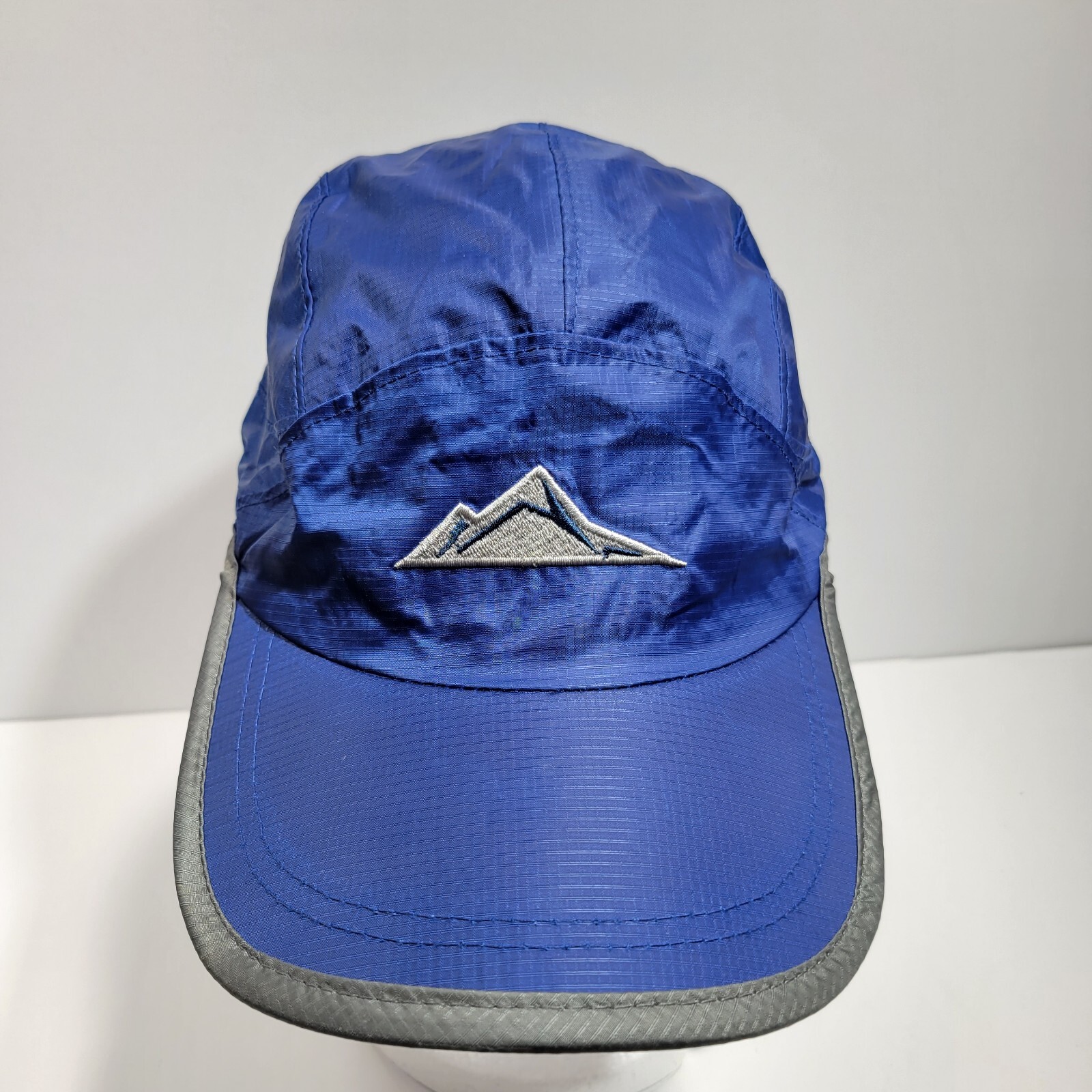 Cascade Mountain Tech Hat Cap Strapback Blue Chec… - image 1