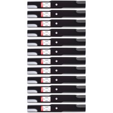 12PK Oregon Notched Blade for 54" Hustler Raptor Flip Up, Raptor SD, Raptor SDX