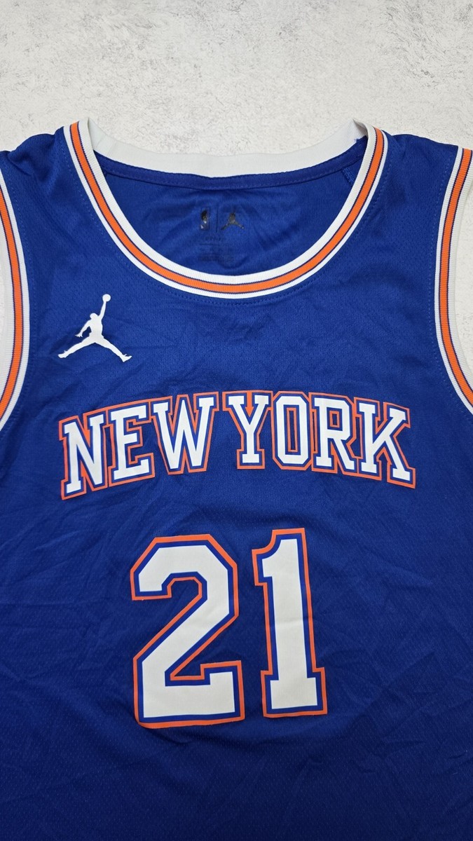 Jordan Brand New York Knicks Hindson Statement Edition Jersey Size
