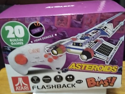 Atari Flashback Blast! V2 Feat. Asteroids Plug/Play Controller/Console[At Games]