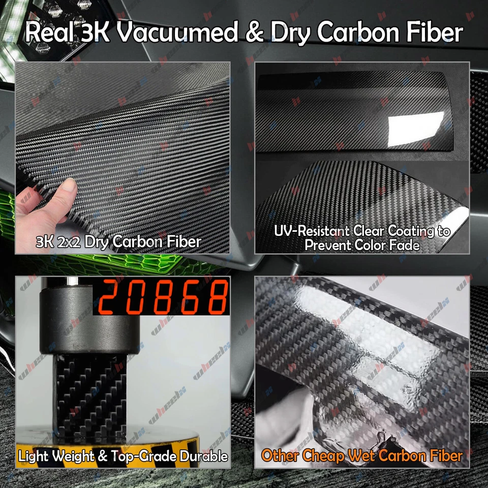 For 12-2018 BMW F30 & F80 M3 Real Carbon Fiber PSM Style Rear Trunk Spoiler Lip - Изображение 4 из 4