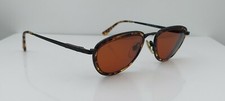 Vintage Bonjour 2-2 Black Tortoise Oval Sunglasses FRAMES ONLY Hong Kong