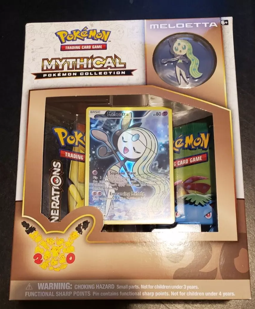 TCG: Mythical Pokemon Meloetta Collection