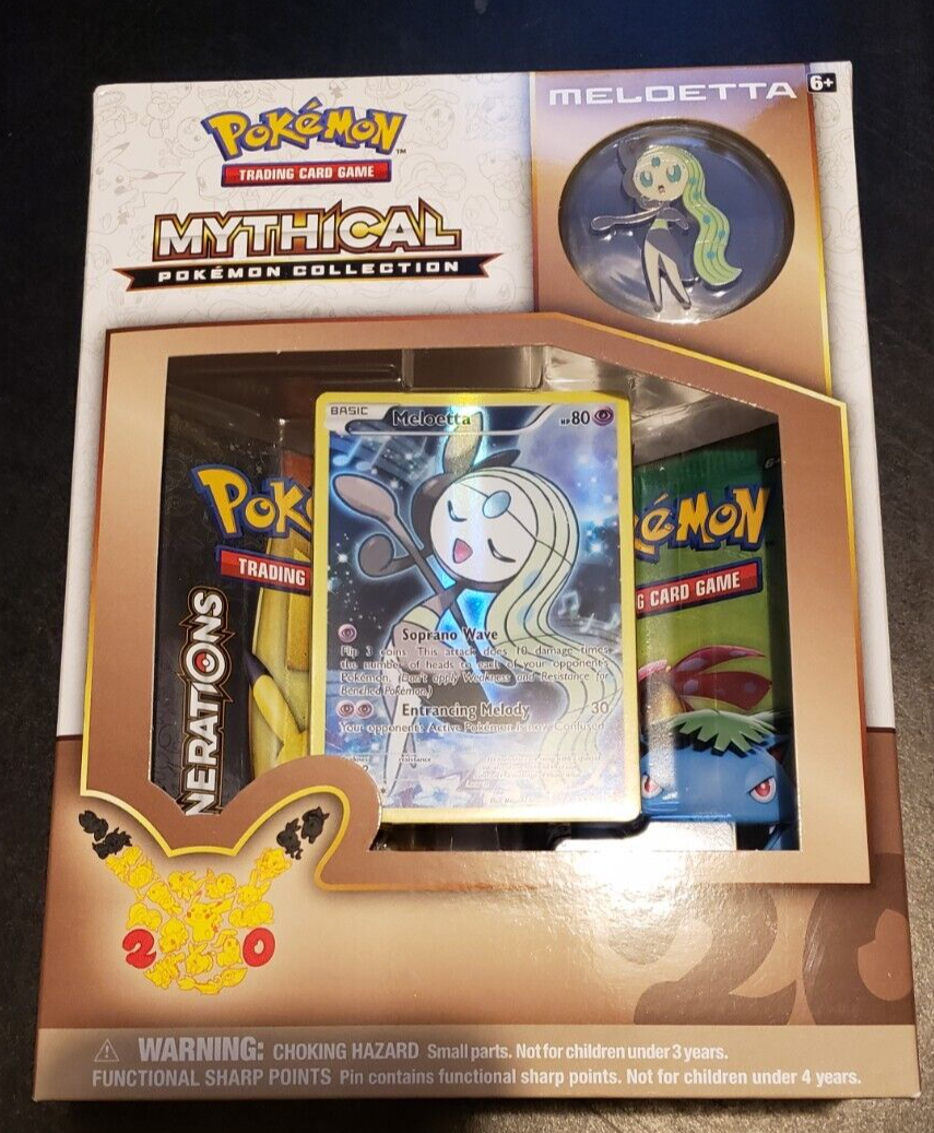 Pokemon Trading Card Games: Mythical Collection Meloetta 