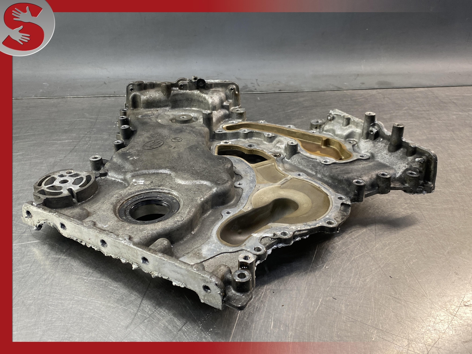 2014-2021 MASERATI GHIBLI 3.0L ENGINE TIMING CHAIN COVER OEM 2017 2018 2019 2020