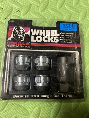 Gorilla Automotive 78621N Acorn Open End Chrome Wheel Locks (12mm - Foto 2