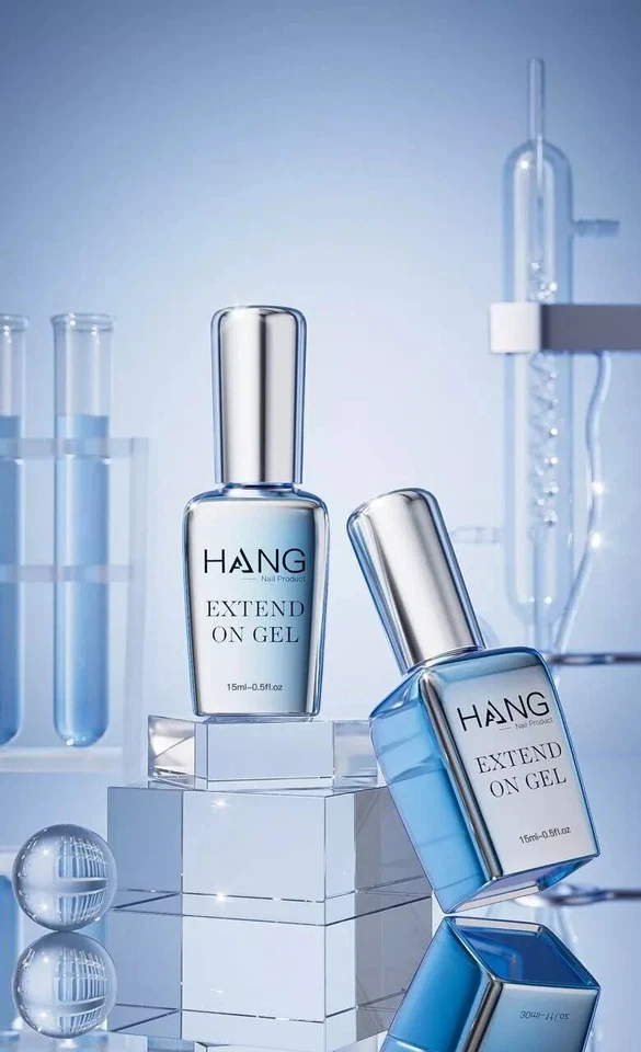 Hang Gel x Tip Press On Extend Gel frasco de 0,5 oz/15 ml - 3 frascos - Imagem 2 de 2