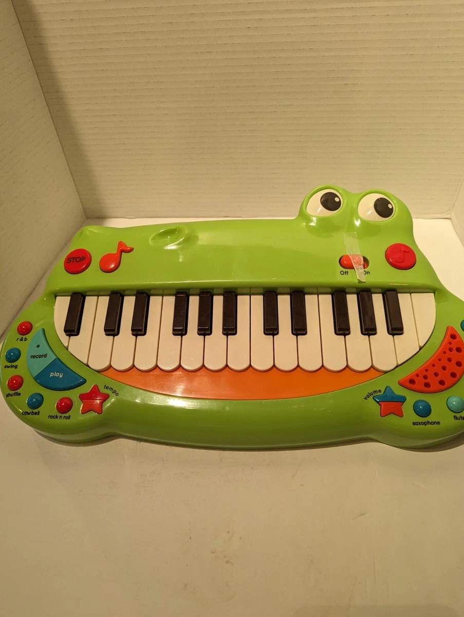 JOUET PIANO MUSICAL CROCODILE 