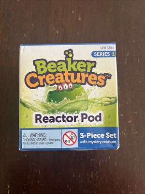 Learning Resources Beaker Creatures Reactor Pods Series 1 Brand New/Unopened!