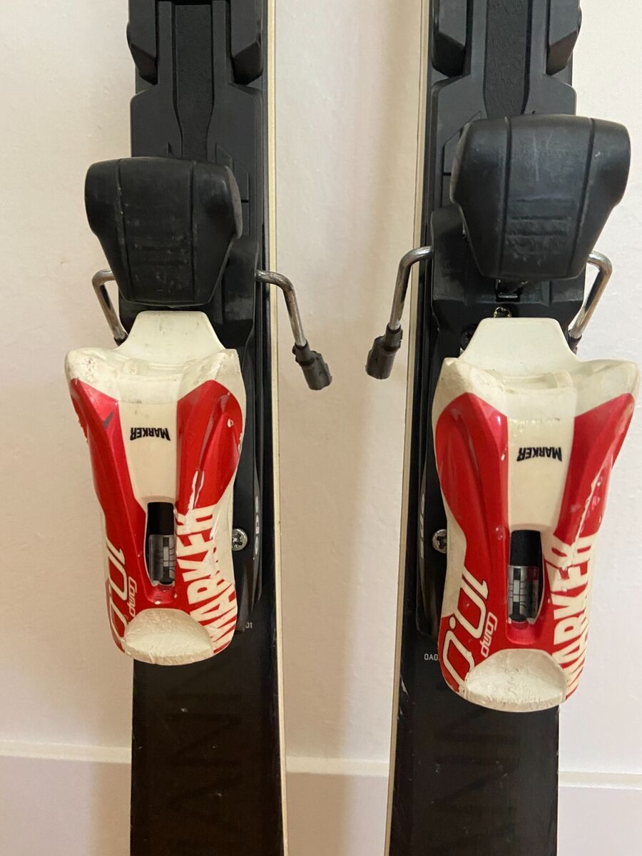 TWO PAIR 2021 Nordica 150 Dobermann SLJ Skis With Marker TWO PAIR 2021 Nordica 150 Dobermann SLJ Skis With Marker