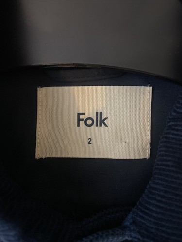 folk corduroy shirt Men’s Size 2 Medium - Picture 12 of 13