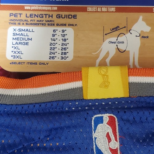 NBA Jersey for DOG & CATS - Licensed, Comfy Mesh, 21 Basketball Teams / Medium. - Picture 6 of 6