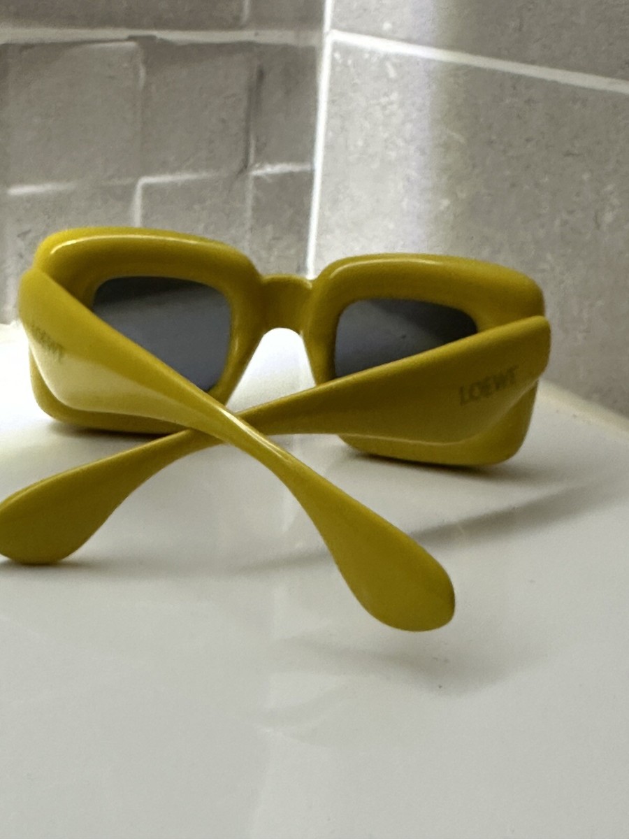 loewe sunglasses Inflated Yellow original | eBay