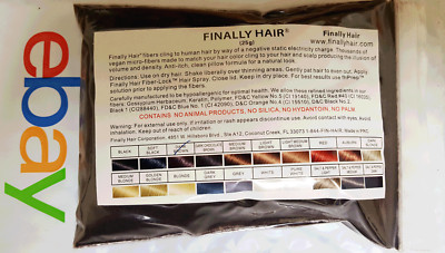 Keratin Style Hair Building Fibers Refill 25g FINALLY HAIR Loss Concealer Filler