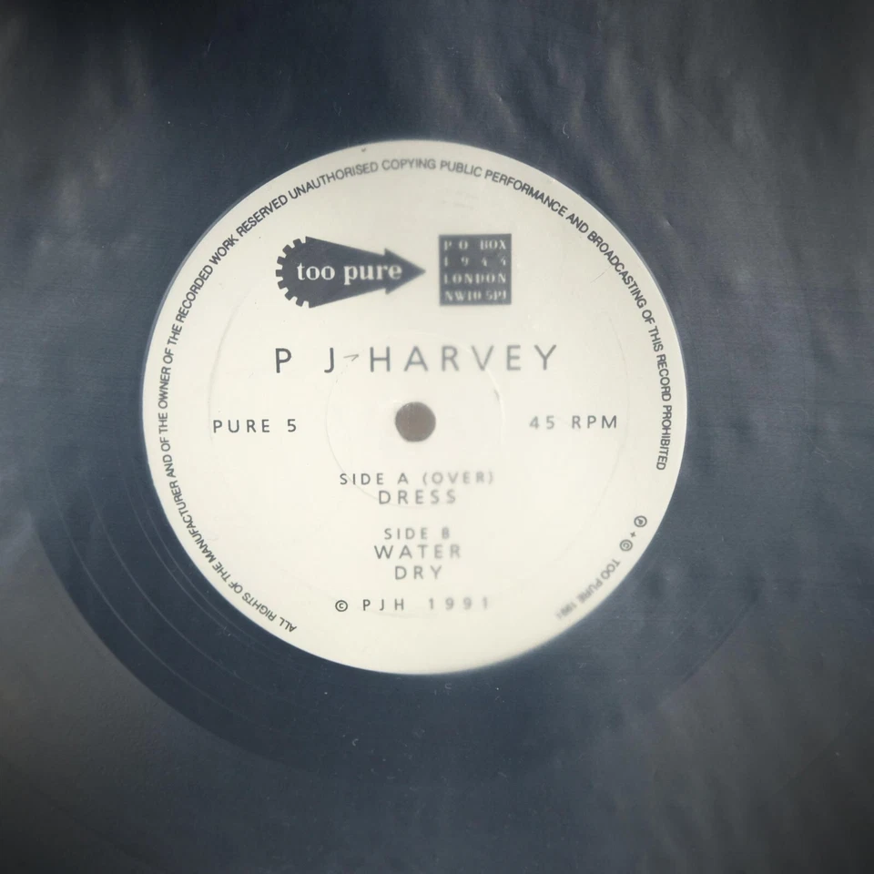 Record 12" Single, P J Harvey, Dress, Grade EX - Image 4 of 4