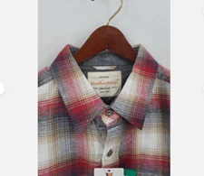 Weatherproof Mens Multicolor Flannel Button Down Shirt( multi, XXLT )NWT