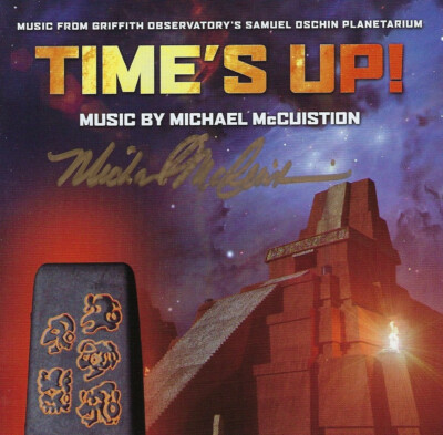 Time's Up Documentation Score CD / signed by Composer Michael McCuistion / LAST!