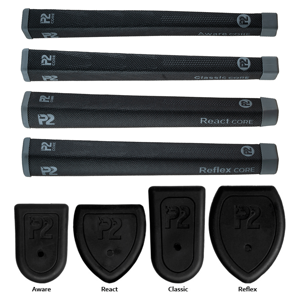P2 CORE GOLF PUTTER GRIPS / HEAVY COUNTER BALANCED PUTTER GRIPS +FREE