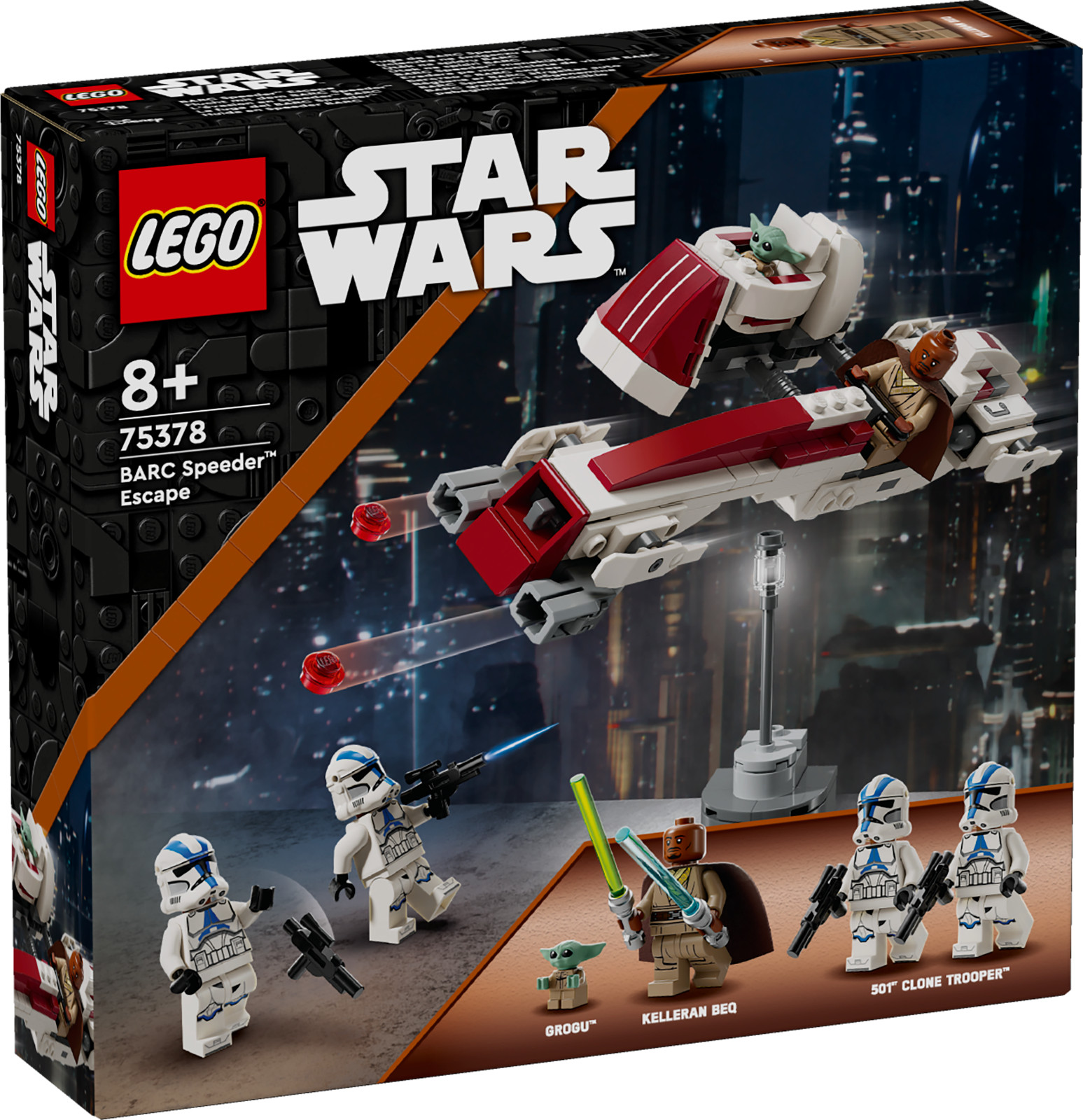 Скоростной конструктор LEGO Star Wars 75378 NEU N05/24 