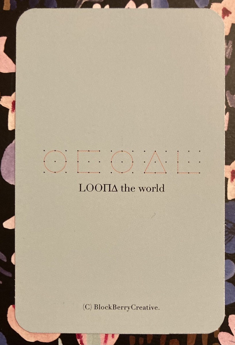 LOONA 1/3 HaSeul Love & Live Official Normal Photocard US