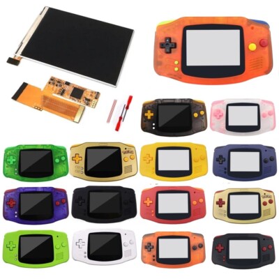 HISPEEDIDO V2 3.2 inch IPS High Bright LCD Replacements Screen Mod Kits For GBA