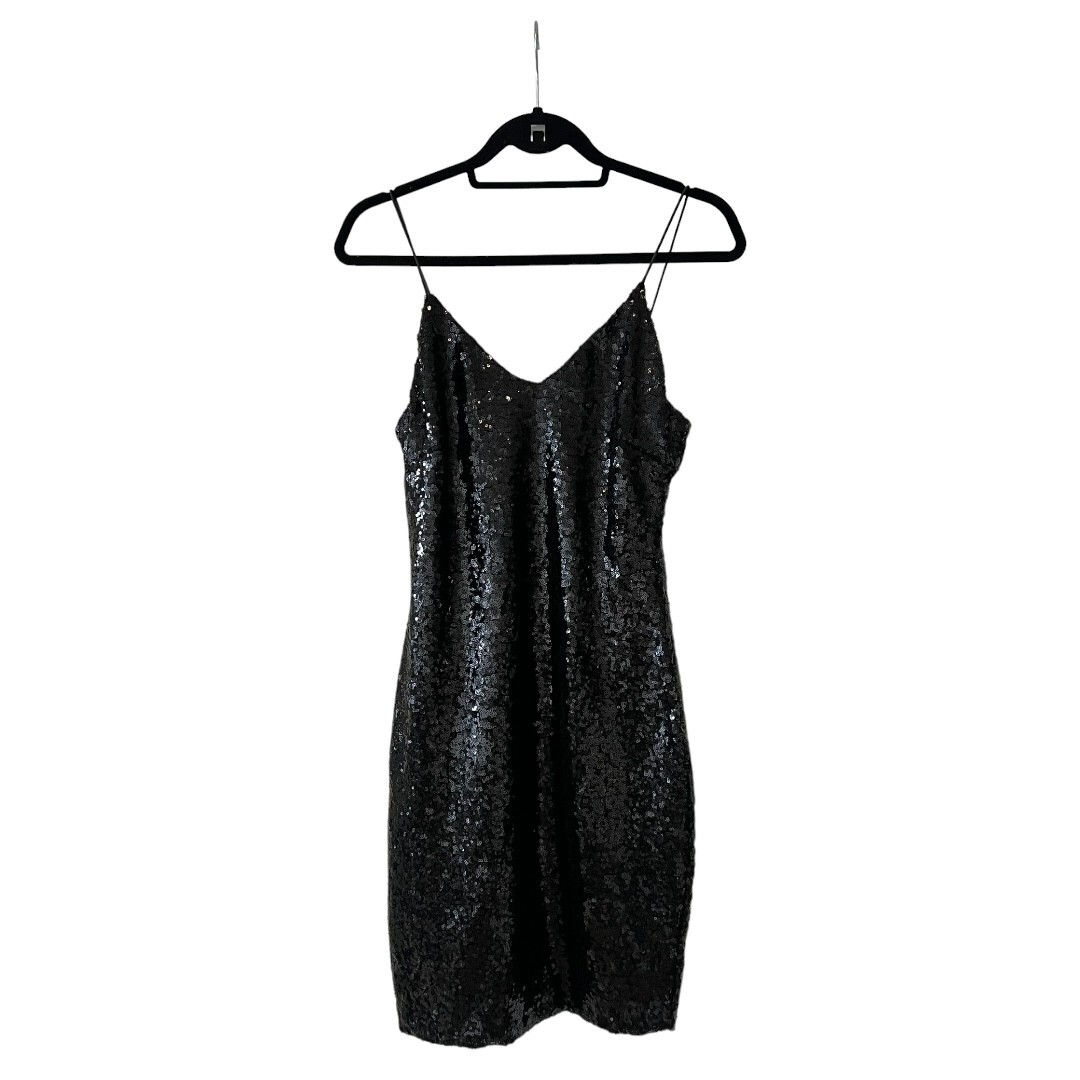 Mind Code Black Sequined Bodycon  Woman Dress - image 1
