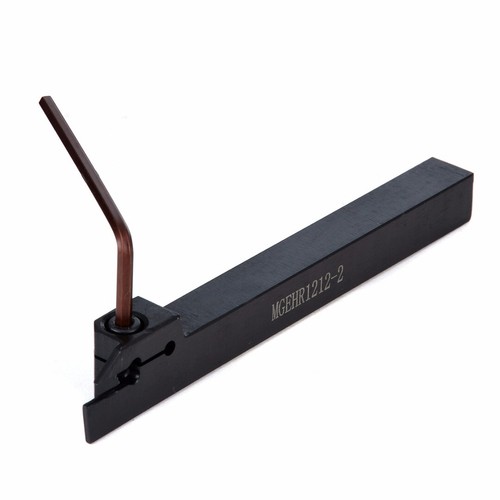 Herramienta de torneado de barra perforadora con 4 piezas insertos de carburo MGMN200 CS M - Imagen 5 de 8